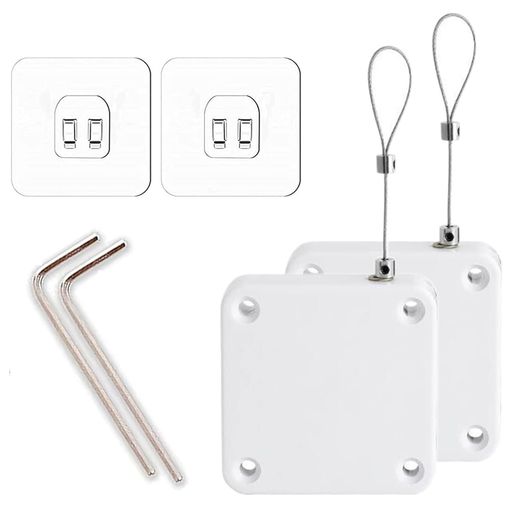 【商品詳細】ドアクローザー*2個、六角調整具*2個、フック*2個。本体長63x高63x幅16mm、ロープ長1.2m、直径1.2mm、引き力:800グラム。 【強い引張力】自動ドアクローザーは、穴のな​​い接着剤の取り付けで、しっかりしていて、壁を傷つけず、簡単に取り付けられ、耐熱性があります。鋼線ロープは5万回の引張試験・反発試験に合格し、強い引張力を持っています。 【持ち運びが簡単】軽量で持ち運びに便利なサイズで、持ち運びや使用が簡単で便利です。適用と使用が簡単です。 【自動ドアクローザー】多機能自動ドアクローザーは、すべてのドアを自動的に閉じることができます。家庭用、軽いオフィス用、小屋、牧場、ホームオフィスに最適です。 【適切なドア】より強い閉鎖力のあるドア、左右に開くドア、木と金属のドア、住宅用および商業用ドア、外部/内部ドアクローザーに適しています。