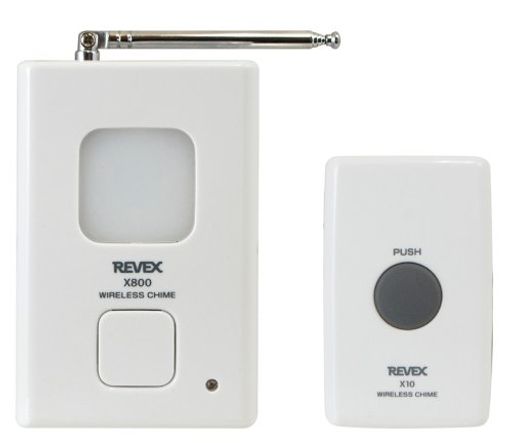 リーベックス REVEX ワイヤレス チャイム Xシリーズ 送受信機セット インターホン 呼び出しチャイムセット X810