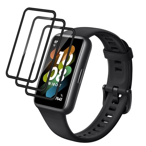 ELYBYYLE FOR HUAWEI BAND 7 フィルム HUAWEI BAND 7/6PRO/6 通用 3D全面保護 炭素繊維フレーム一体型強化ガラスフィルム 薄型 保護フィルム 貼りやすい 3枚 ELYBYYLE FOR HUAWEI BAND 7 フィルム HUAWEI BAND 7/6PRO/6 通用 3D全面保護 炭素繊維フレーム一体型強化ガラスフィルム 薄型 保護フィルム 貼りやすい 3枚