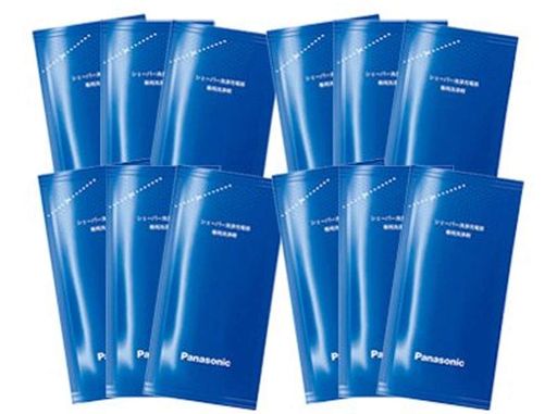 パナソニック(Panasonic) シェーバー洗浄充電器専用洗浄剤 3個入りx4セット ES-4L0...