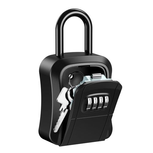 セキュリティ キーボックス 壁掛け 鍵 ボックス 南京錠 ロック ポケット ダイヤルロック 4桁ダイヤル式 小物 キー収納 防水 大容量 インテリア オシャレ 小型 暗証番号 オフィス アパート …