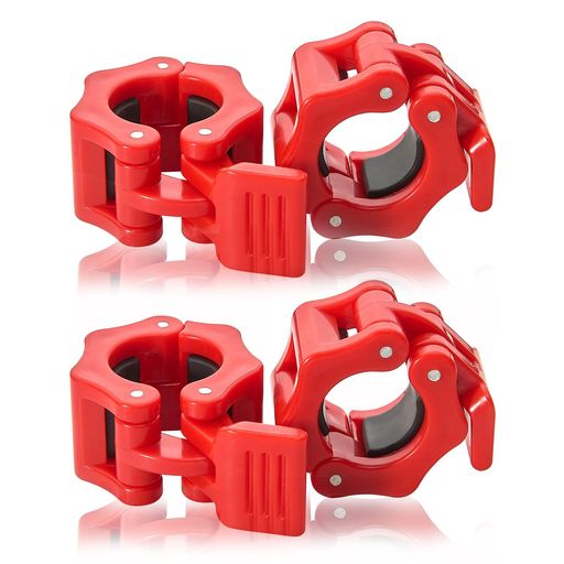 バーベル カラー 28MM ダンベル カラー バーベル/ダンベルプレート止め バーべルクリップ ダンベル スクリューシャフト対応 ABSプラスチック製 4個セット 赤い バーベル カラー 28MM ダンベル カラー バーベル/ダンベルプレート止め バーべルクリップ ダンベル スクリューシャフト対応 ABSプラスチック製 4個セット 赤い