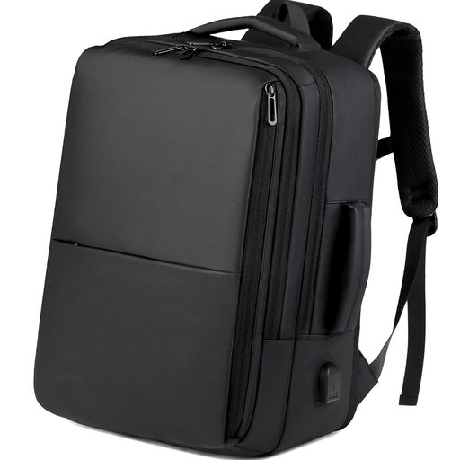 [sushoori]リュックビジネスリュックバックパックリュックサックメンズ用拡張防水レインカバー付鞄15.6インチPCバッグUSB充電ポート付撥水加工盗難防止出張旅行通勤用
