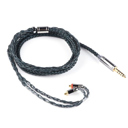 【2022新版】TRIPOWIN Zonie 16 コアー銀メッキケーブル&SPCHIFIイヤホンアップグレードケーブル (4.4mm-MMCX, Moss)