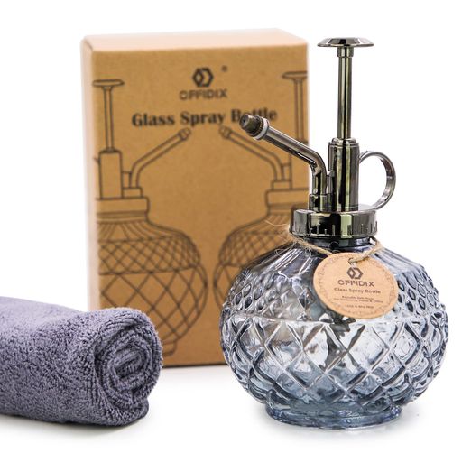 OFFIDIX霧吹きじょうろガラス散水噴霧器アクセサリースプレーボトル園芸用掃除用詰め替え極細ミスト大..