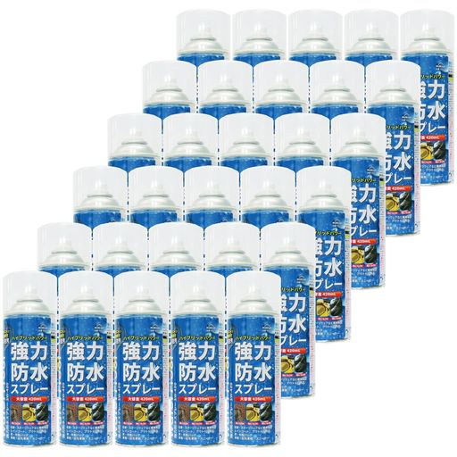 近与(KONYO)SUNUP速乾・強力防水スプレー420ml日本製30本入420mlx30P【防水&防汚のW効果】スニーカー・革靴・皮革製品・防水透湿素材(レインウエアや登山用ジャケット)などにも使用可能