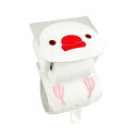 【kotorismile】トイレットペーパーホルダーカバー(【新】にぎころ文鳥(白文鳥))