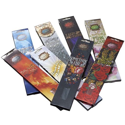 パルマートAromaBlendsアロマブレンズレジェンドインセンススティック20種x各1おまかせセットΦ3xH24.4cm