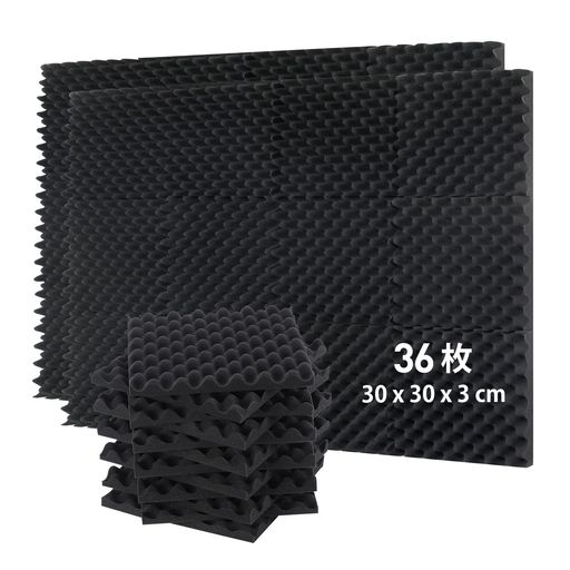 【サイズとパックを】シートごとは30cmx3cm、難燃や環境に配慮した材料で作られる。他の2.5cmシートより、我が社の3cmボートはエコーの吸音の方が良い。録音室、ホームシアター、ゲーム室、会議室、音楽室、ポットキャストスタジオ、コンピューター室に広く応用される。 【いい音響コントロール】この音響学発泡スチロールシートは特別な卵型、反射を減らし、リバーブを吸収するだけでなく、声を拡散と引き離すこともできる。録音エンジニアと音楽家に対して役に立つ。このシートを壁また天井板に据え付けて、声はもう耳障りではなく、もっと集中になる。 【快速の膨張】我が社の黒色卵型発泡スチロールのユニークな点は完備な形状に戻す時間は短い。普段は3時間内が、時に長い時間が必要。風通し良いところに置く、すぐあなたが欲しい状態に戻す。なるべく早く置きたいなら、水に浸かって、そしてねじって乾かす。 【簡単に据え付けと分割】簡単に据え付けと分割、あなたが欲しい図案につづる合わせて、そしてあなたが好きなところに装飾壁芸術を作ろ。簡単に据え付ける。両面テープまたスプレーを防音発泡スチロールの裏面に貼って、そしてあなたが好きな角度でどこでも貼れる。