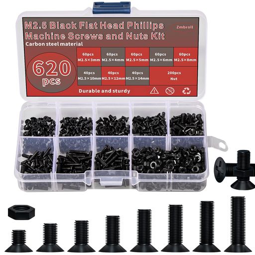 Zmbroll620M2.5ʿƬͥܥȥʥåȥåM2.5x3mm/4mm/5mm/6mm/8mm/10mm/12mm/14m...