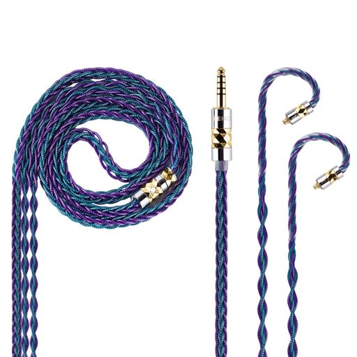 NICEHCK DualGod イヤホンリケーブル アップグレード 交換用 hifi (4.4mm MMCX)