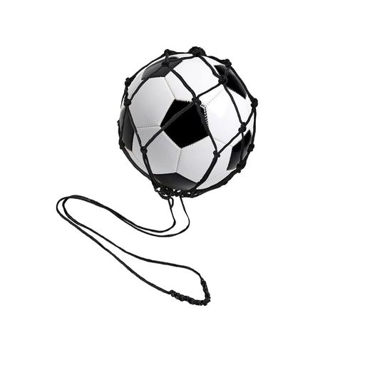 SaveSooo サッカーボール ネット ボールネット ブラック サッカートレーニング用ボールバッグ 子供用 スポーツ 球技 …
