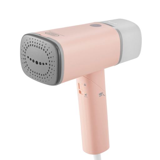 【Toffy/トフィー】スチームリッチハンディスチーマーHW-SM1強力スチーム約20g/分パワフル噴出シワ伸ばし除菌脱臭花粉・ダニ対策ブラシ付き折りたたみ収納...