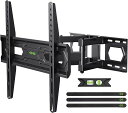 USXMOUNT壁掛けテレビ金具32-70インチ対応フルモーション式テレビ壁掛け金具耐荷重50KGTV壁掛け金具テレビアームテレビかべかけ金具LCDLED液晶テ...
