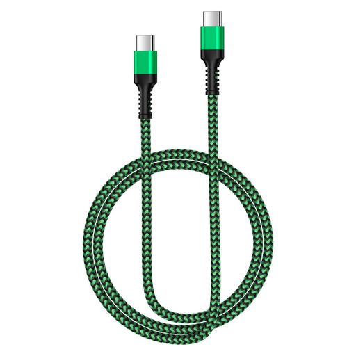 Bioonis usb-c usb-c ケーブル 純正0.9M PD30W/3A タイプC急速充電 ナイロン編み iPhone 16 Type C充電ケーブル 断線防止データ転送 Galaxy タイプcケーブル急速充電