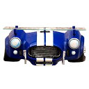秋月貿易デザイン小物BlueW41xD14xH18.5cmオールディーズCARHEADシェルフGK060