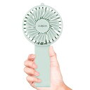 LAIQULY携帯扇風機ハンディファン手持ち扇風機充電式USB扇風機静音強力送風持ち運び携帯小型卓上扇風機3段階風量調節折りたたみ式ベースミニ扇風機7枚羽根熱中症対策グリーン