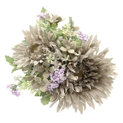 全長(約):22cm 花径(約):1.5~9cm 素材:ポリエステル/ポリエチレン/紙/ワイヤー