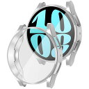 コンパチブルgalaxyウォッチ6カバー40mm44mmレディースメンズ、コンパチブルギャラクシーウォッチ6カバー40mm44mm、シリコンTPUケース全面保護...