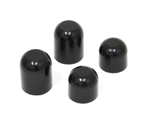 中谷金属工業前後ハブナットキャップ個装ブラック(前後各2個1セット)