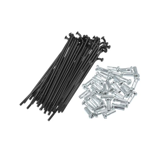 【注意】スポークの長さはリム、ハブ、編み方によって異なります。したがって、これについての提案はありません。最初に古いスポークを測定してください。注文する前に確認してください。 【特徴】予備のリムとハブ用の交換スポークセット、スポークキットにはモーターサイクルホイールを再構築するのに十分なスポークとニップルが含まれています。 【素材】スポーク:スチール、ニップル:ステンレススチール、強く耐食性があり、塗装が剥がれにくい。スポークカバーは優れた靭性と耐衝撃性を持ち、ホイールの衝撃抵抗を軽減します。 【寸法】スポークサイズ:83x7mm、スポークシャフト径:2mm、スレッドサイズ:1/6-40G、エルボーヘッド径:4mm、スポーク長さ(エルボーなし):78mm、ニップルサイズ:12x6mm 【パッケージ内容】36