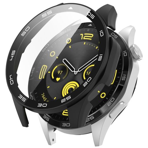 BUITFOUFORHUAWEI(ファーウェイ)WATCHGT446MMカバーHUAWEIWATCHGT446MMケース超薄型PC+ガラス素材一体型ファーウェイWATCHGT446MMケース対応全面保護 BUITFOUFORHUAWEI(ファーウェイ)WATCHGT446MMカバーHUAWEIWATCHGT446MMケース超薄型PC+ガラス素材一体型ファーウェイWATCHGT446MMケース対応全面保護