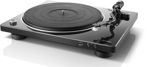 デノン Denon DP-450USB レコードプレーヤー USB録音対応 ブラック DP-450USB-BKEM