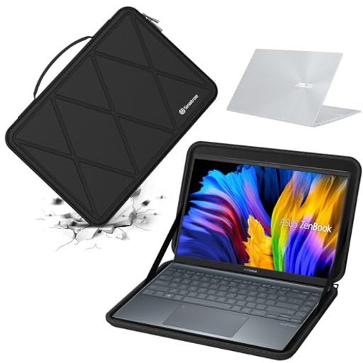 For Audios - SmatreeハードEVA保護スリーブケース14インチASUSChromebookPlusCX14CX1405、ChromebookCX1405/C425、ExpertBookB9OLED/P1、Zenbook