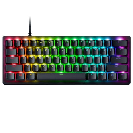 Razer ラピッドトリガー 搭載 Huntsman V3 Pro Mini ラピッドトリガーと調整可能なアクチュエーション搭載のアナログ ゲーミングキーボード アナログオプティカルスイッチ 調整可能なアクチュ…