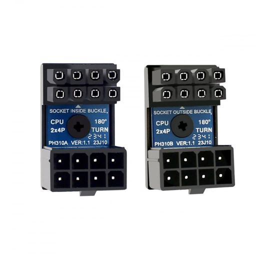 Other - CY2個/ロットATX8PEPSオスから8Pメス360度アップダウンアングルパワーヘッダーアダプターCPU12V用
