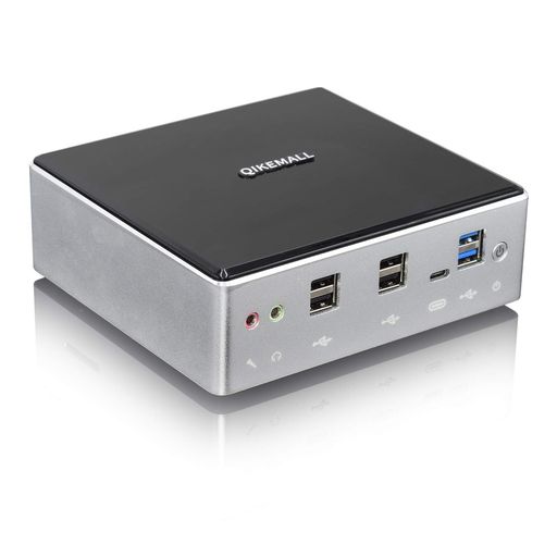QIKEMALL ミニPC デスクトップパソコン Windows11搭載 4K対応 Core 10510U, ミニパソコン16GB RAM DDR4 512GB SSD,HD…