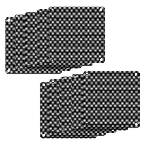 YANYULI防塵グリルメッシュPCケースファン交換用10枚入り1.5mm120*120mmケースファンフィルター(120*120mm)