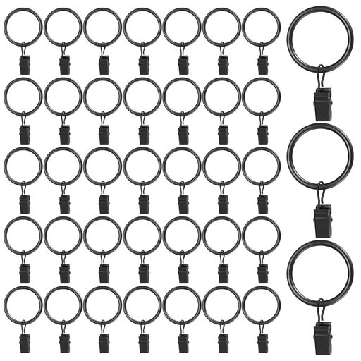 カーテンリングクリップカーテンクリップフック内径32mmスライドリングカーテンフックリングカーテンリ..