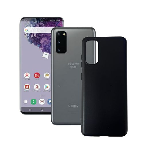 対応GalaxyS205GSCG01/SC-51Aケース【ブラックTPU】米軍MIL規格耐衝撃薄型軽量擦り傷防止落下防止滑り止め指紋防止防塵耐久携帯便利GalaxyS205Gケースカバー黒い