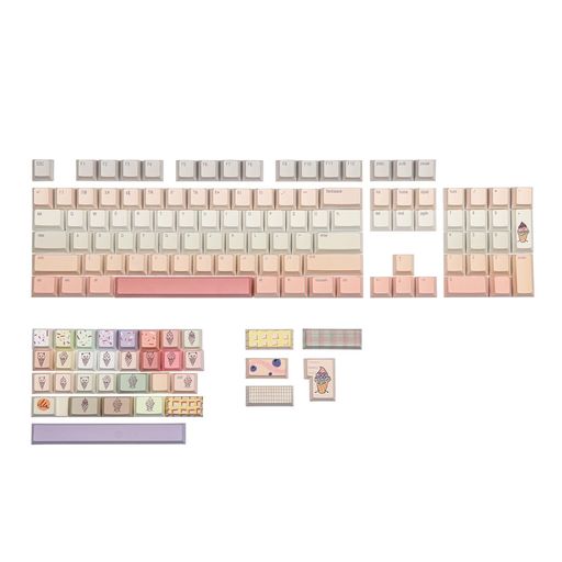 Usb Storage Media - KiiBoomxストロベリージャム1986ベリークリームキーキャップセット137キーCherryプロファイルメカニカルキーボード用PBTカスタムキーキャップANSI/ISO60%65%75%TKLフルサイズレイアウト対応