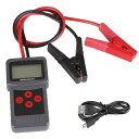 バッテリーテスター12V24Vバッテリー診断機6-30V40-2000CCAバッテリーチェッカーバッテリー診断機日本語インターフェース/オートバイ/スノーモービルオートバイのバッテリーヘルスをチェッ…