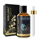 MAYJAM ホワイトムスクムスク アロマオイル エッセンシャルオイル 加湿器用 精油 100ML