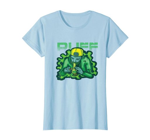 雑草ギフトポットとマリファナパフボンTシャツ