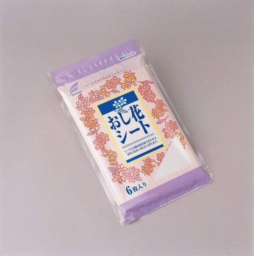 シリカゲル入りおし花シート(6枚入)