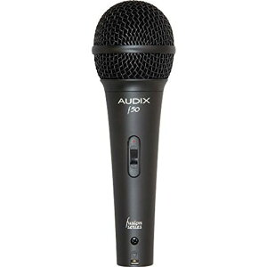 AUDIXオーディックスf50Sボーカル歌ってみた録音スタジオ録音用ハンドヘルドダイナミックマイクon-offスイッチ付き単一指向性ブラック