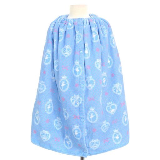 COLORFULCANDYSTYLEラップタオル女の子プールタオル今治巻きタオルキッズ64cm丈バレリーナインミラーN4..