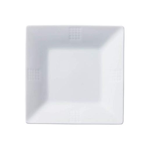 Noritake ノリタケ スクエア プレート 15cm リズモホワイト 電子レンジ対応 食洗器対応 1枚 ファインポーセレン 10194/1610