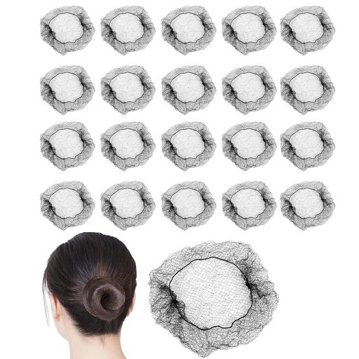 ✅【20個大容量入り!長期使用に対応1パックに20個のヘアネットを同梱した大容量仕様です。日常的に使用する場合や、職場で備蓄しておく場合など、長期間にわたって足りる量を提供します。経済的で、いつでも新しいものを使用できる便利さを実現します。 ✅【50cmサイズ!髪量多くてもしっかり収納】:50cmのサイズ設計で、ボールヘアを作る際はもちろん、髪量が多い方やロングヘアの方でも、髪全体をしっかりと包み込んで整理できます。鬆むことなく安定した状態を維持し、一日中煩わされることがなくなります。 ✅【インビジブル設計!自然に隠れて見えにくい】:黒色のベーシックカラーに加え、薄手で肌に馴染むインビジブル設計を採用しています。髪の中に収めると自然に隠れ、外からはほとんど見えにくくなります。ヘアスタイルを損なうことなく、スッキリとした印象を演出できます。 ✅【多用途対応!ボールヘア・ナース・バレエに最適】:ボールヘアを作る日常のヘアアクセサリーとしてはもちろん、ナースの職場での髪整理、バレエの練習やパフォーマンス時の髪固定など、多様なシーンで活用可能です。用途に応じて使い分けることができ、実用性に優れています。