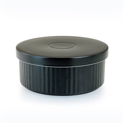 機能生活具。陶製おひつスタイリッシュこびりつきにくい【波佐見焼・日本製】1.5合