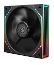 ThermalrightTL-M12120mmCPUコンピュータファン、PWMインテリジェント温度制御、ARGB無限額縁設計、1500RPM回転速度、シャーシ放熱ファン静音-黒、PWM/ARGB直列接続をサポート
