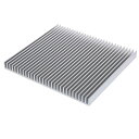LEDクーラー用大型アルミニウムヒートシンク200x220x18mm30フィンヒートシンクボード(2)