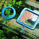 2個 水槽用 フィーダーカップ 魚エサ皿 シュリンプ用餌皿 水槽 フィーダー アクリル製 吸盤付き 水槽投食圏 フィッシュフィーダー