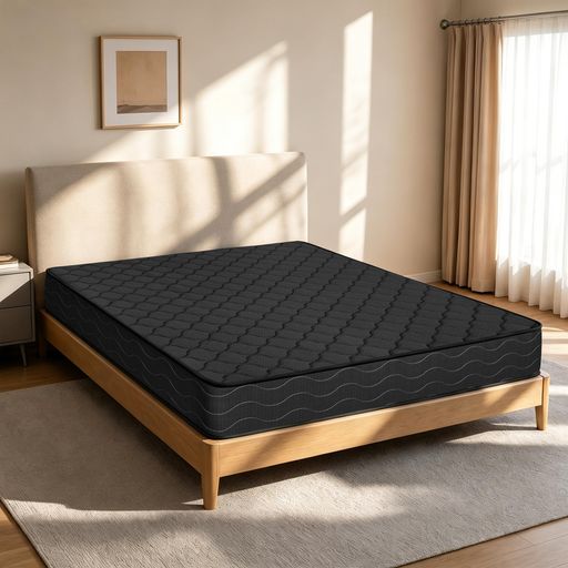 睡眠改善 【厚さ23cm・12層構造|やや硬めで、朝までしっかり支える】高反発ウレタンフォームと18cmの高密度ポケットコイルを重ねた12層構造。20mmの高反発層が身体を受け止め、コイルが体圧分散しながら背中・腰・お尻をバランスよく支えます。沈み込みすぎにくいやや硬めの寝心地で、寝返りサポートもしやすく、厚みのあるベッドマットレスならではの底付き感無しの安定感。柔らかすぎるマットレスが苦手な方や、腰の負担軽減を考えて寝具を選びたい方にもおすすめです。 【SWRH72B高炭素鋼コイル|毎晩使うものだから、へたりにくさまで考えた設計】一般的な1.8mmコイルより太い、SWRH72B高炭素鋼の線径2.0mmスプリングを採用。1個5.5巻の高密度コイルは6万回の圧縮試験後も90%以上の復元率を維持し、完成したマットレスも10万回のローラー試験で沈み込み10%以内を確認しています。コイル占有率約81%の高密度設計で、毎日同じ場所に寝ても形が崩れにくい高耐久性を追求しました。