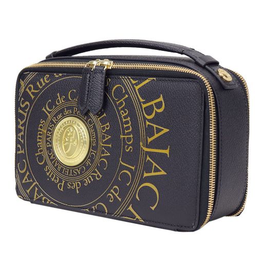 [カステルバジャック]プルトンメンズバッグダブルファスナー厚マチNo.77222クロ(4)