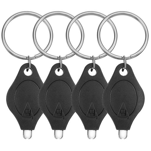 [GOOMAND]キーホルダーライトミニLED懐中電灯キーライト4個入軽量携帯小型ミニライトアウトドア散歩防..